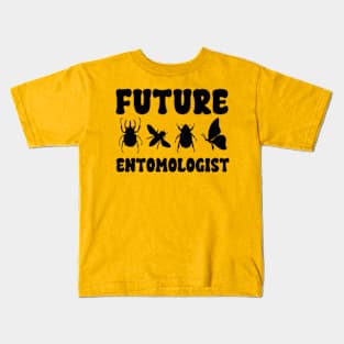 Future Entomologist - Entomology Insect Lover Bug Collector Kids T-Shirt